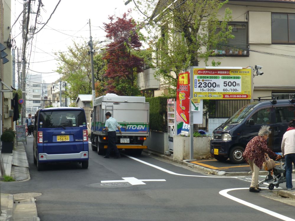OS back street vehicles